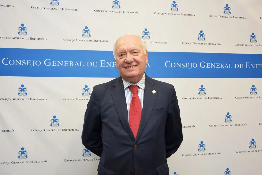 Florentino P&eacute;rez Raya, presidente del Consejo General de Enfermer&iacute;a