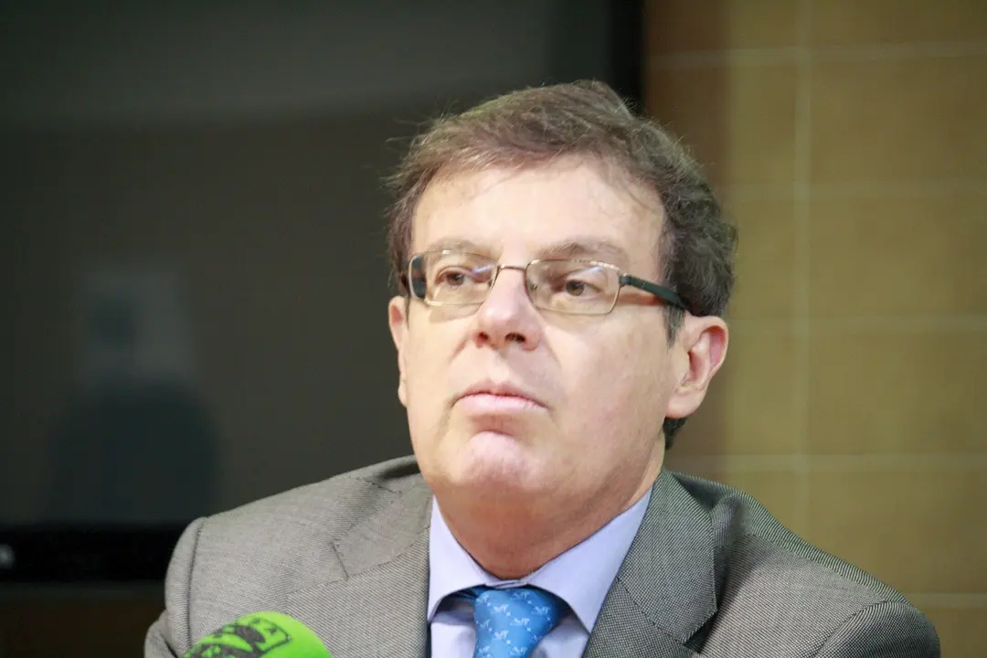 El rector de la UCLM, Miguel &Aacute;ngel Collado