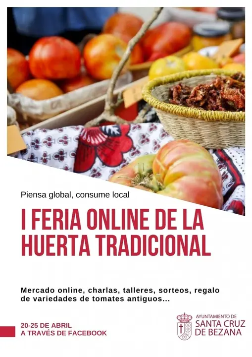 cartel feria huerta bezana online