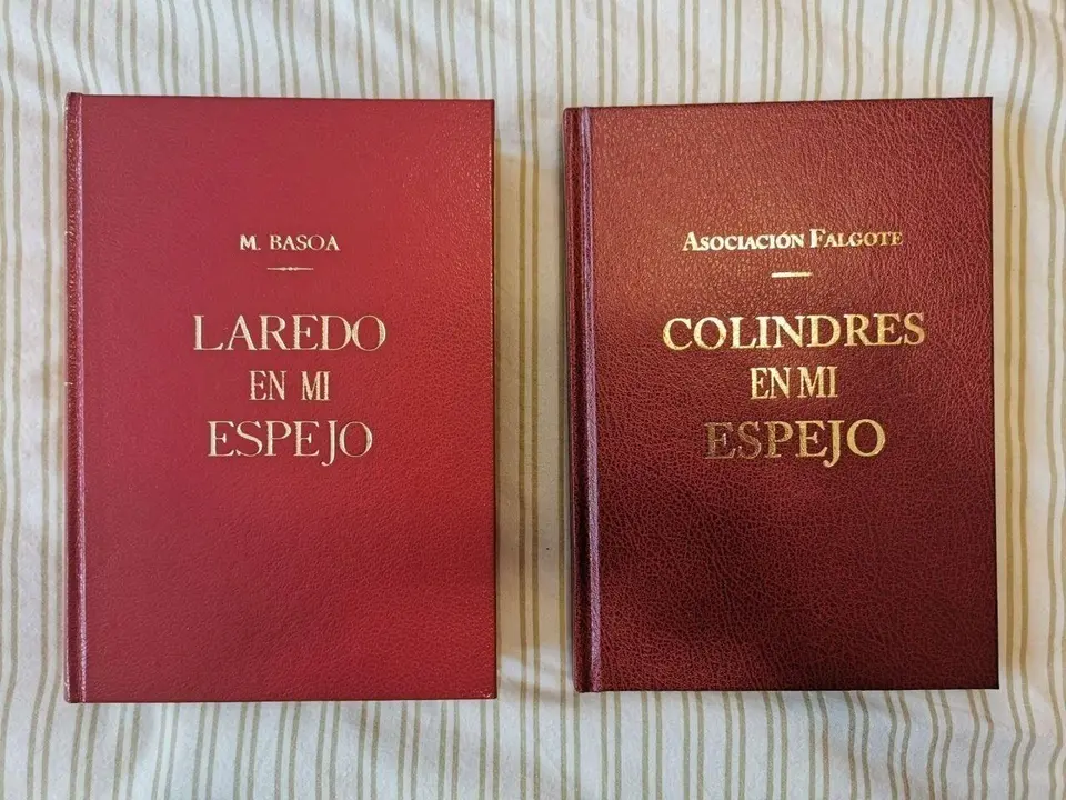 Libro 'Colindres en el espejo', basado en 'Laredo en el espejo'