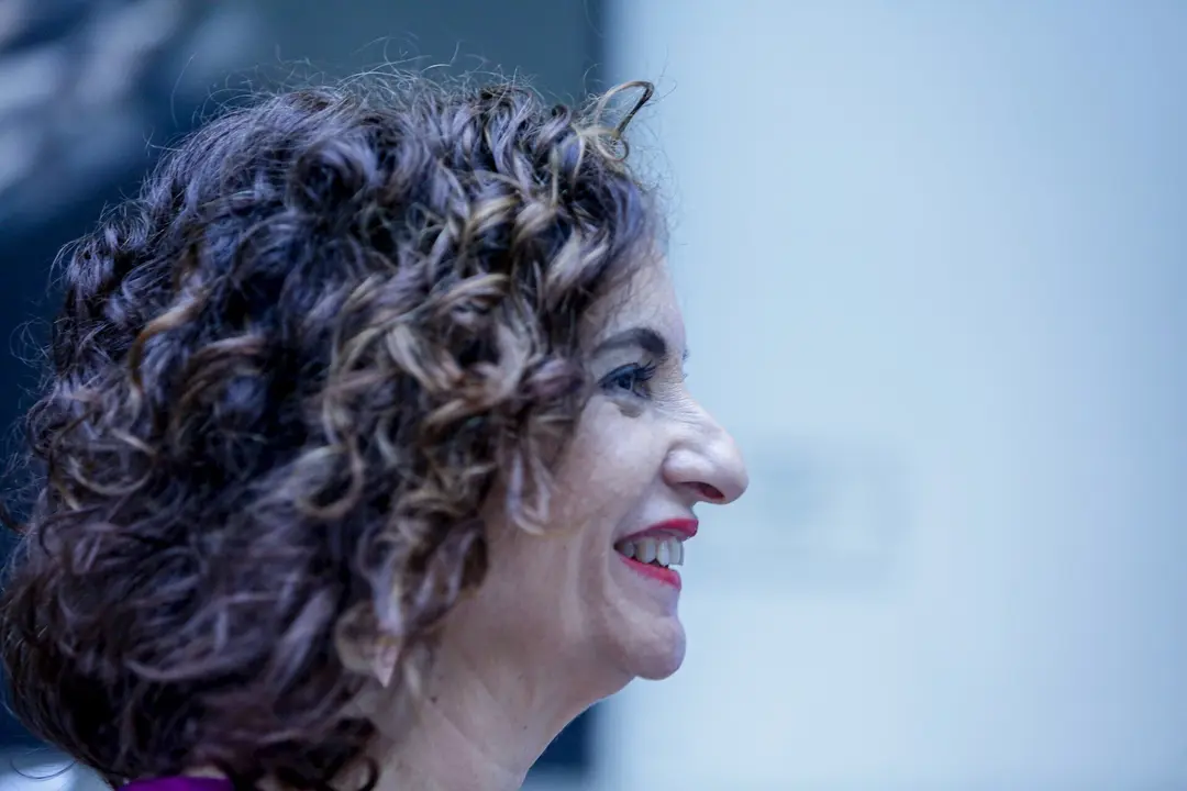 La portavoz del Gobierno y ministra de Hacienda, Mar&iacute;a Jes&uacute;s Montero.