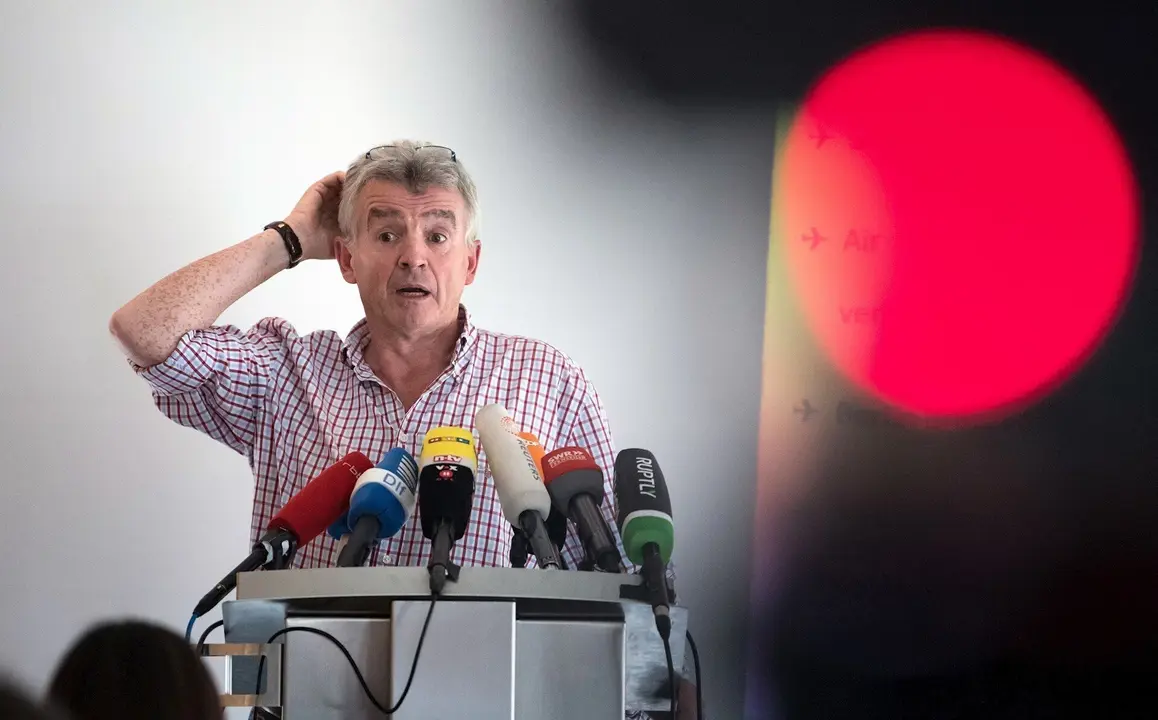  El presidente ejecutivo de Ryanair, Michael O'Leary