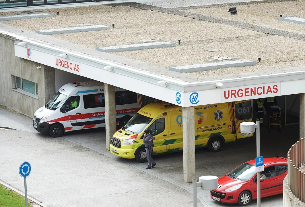 Aparcamiento de Urgencias del Hospital Universitario Marqu&eacute;s de Valdecilla
