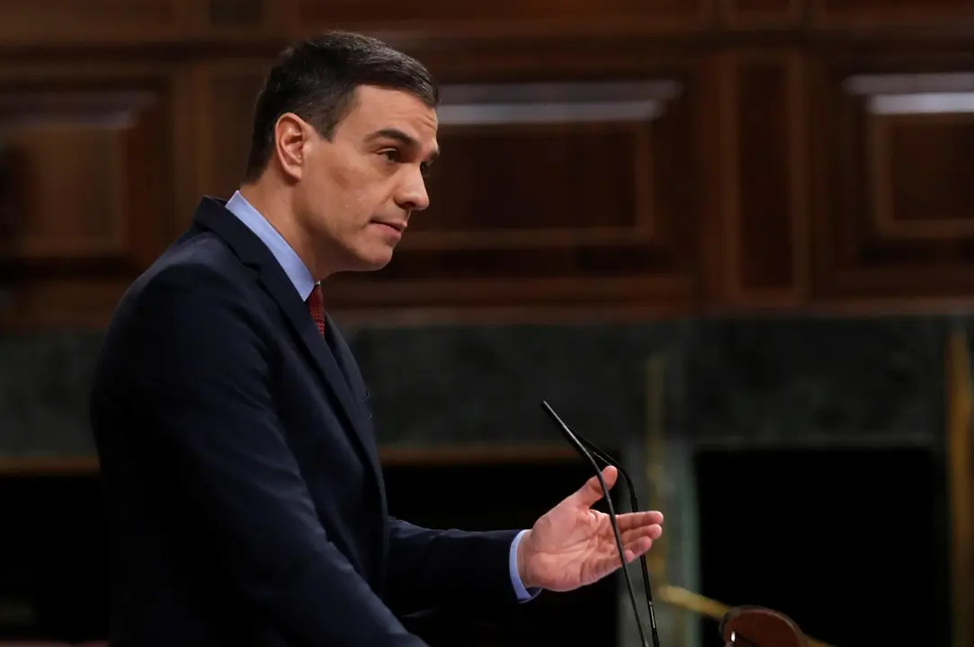 El presidente del Gobierno, Pedro S&aacute;nchez,