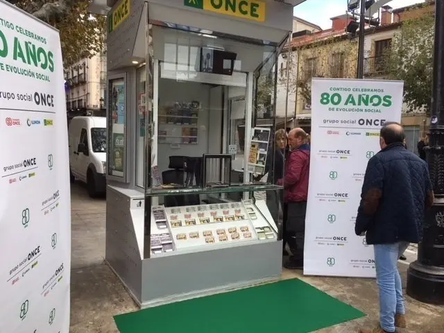 Quiosco de la ONCE en Soria