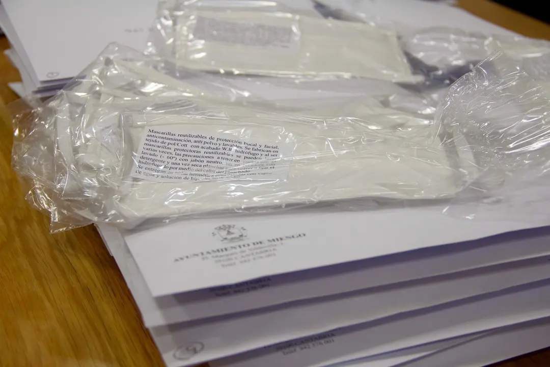 Mascarillas del Ayuntamiento de Miengo