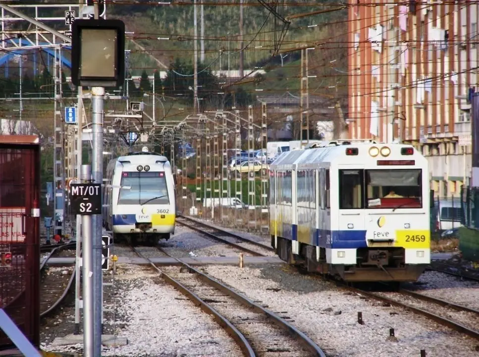 Trenes de Cercan&iacute;as en Cantabria