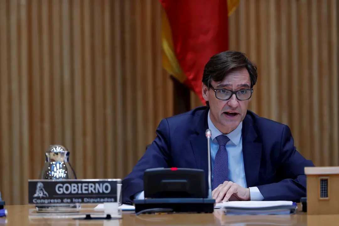El ministro de Sanidad, Salvador Illa, comparece este jueves ante la Comisi&oacute;n de Sanidad y Consumo para actualizar la informaci&oacute;n sobre la situaci&oacute;n y las medidas adoptadas en relaci&oacute;n al COVID-19. En Madrid (Espa&ntilde;a), a 30 de abril de 2020.
