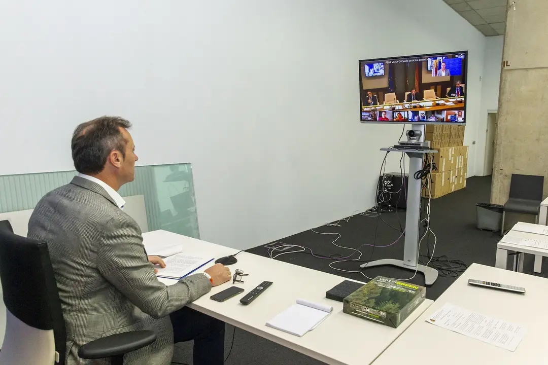 El consejero de Desarrollo Rural, Guillermo Blanco