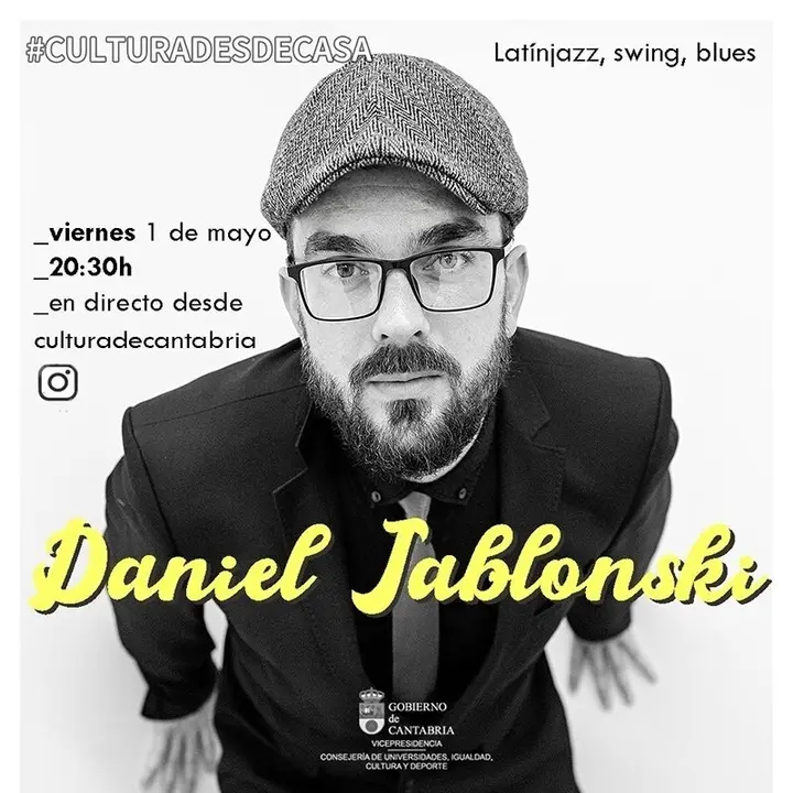 El m&uacute;sico Daniel Jablonski