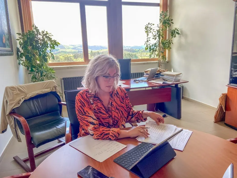 Alcaldesa de Polanco, Rosa D&iacute;ez,