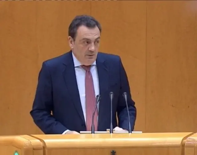 El senador del PP F&eacute;lix de las Cuevas