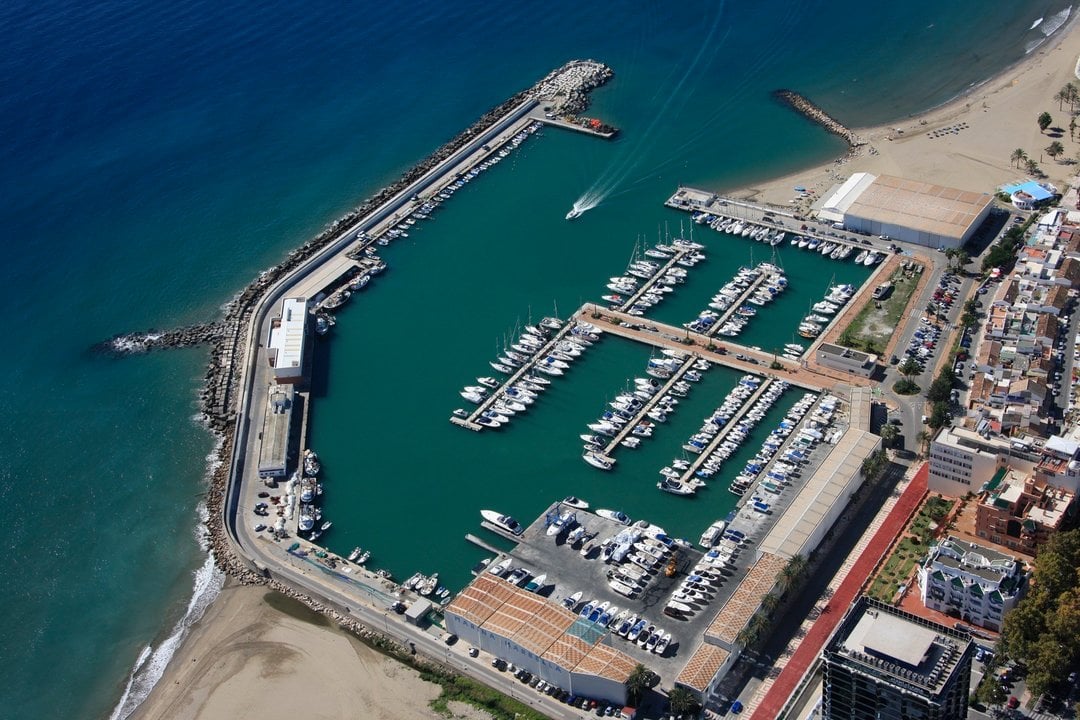 Imagen del puerto de Marbella (Málaga)