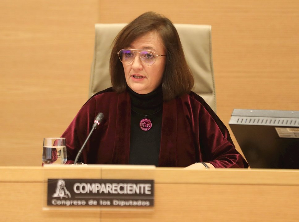 La candidata propuesta como Presidenta de la Autoridad Independiente de Responsabilidad Fiscal, Cristina Herrero.