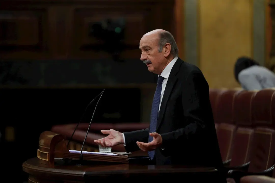 El diputado nacional del PRC, Jos&eacute; Mar&iacute;a Maz&oacute;n, en el Congreso