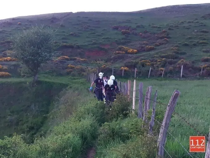 Evacuaci&oacute;n de la mujer que se rompi&oacute; el tobillo