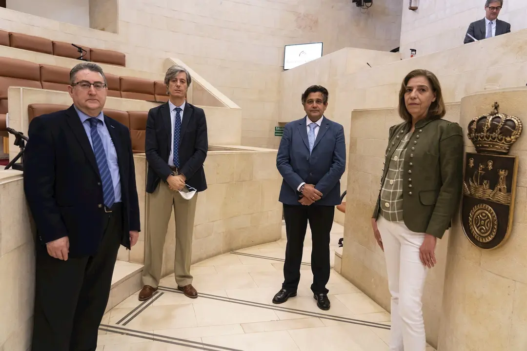 Representantes de las residencias de Cantabria