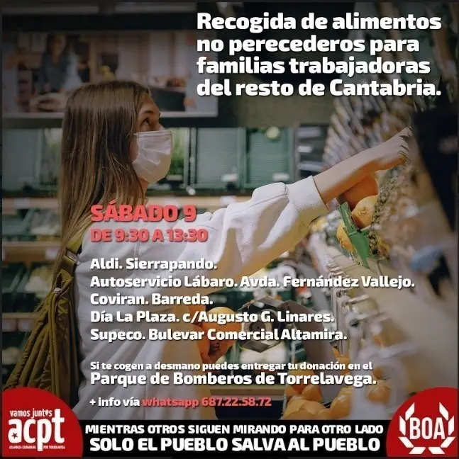 Recogida de alimentos
