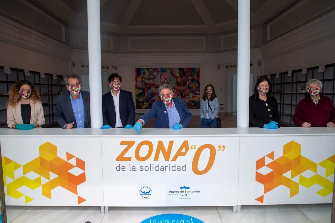 Inauguraci&oacute;n del nuevo punto de donaciones para el Banco de Alimentos en el Palacete del Embarcadero