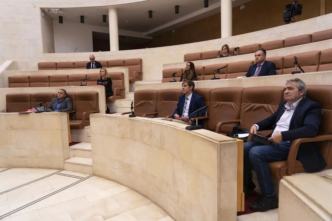 Comparecencia de CEOE, UGT y CCOO en el Parlamento