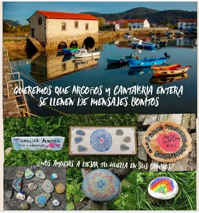 Iniciativa para dejar mensajes en los caminos