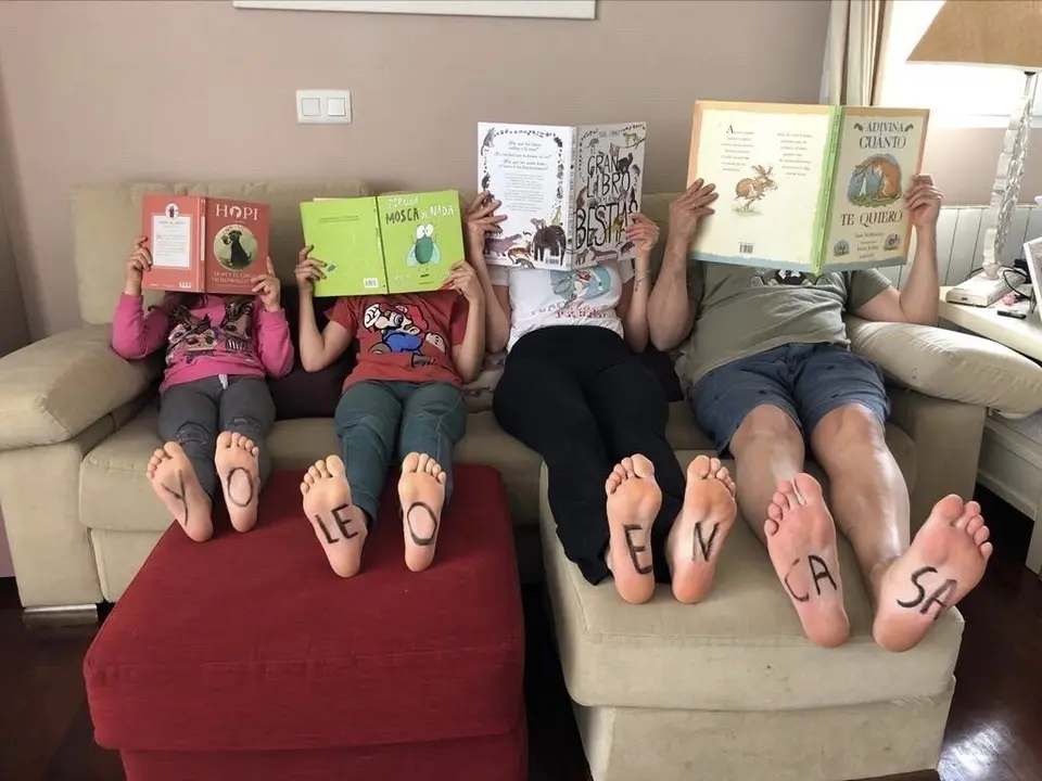 Una de las im&aacute;genes ganadoras de uno de los concursos fotogr&aacute;ficos de Camargo por el D&iacute;a del Libro