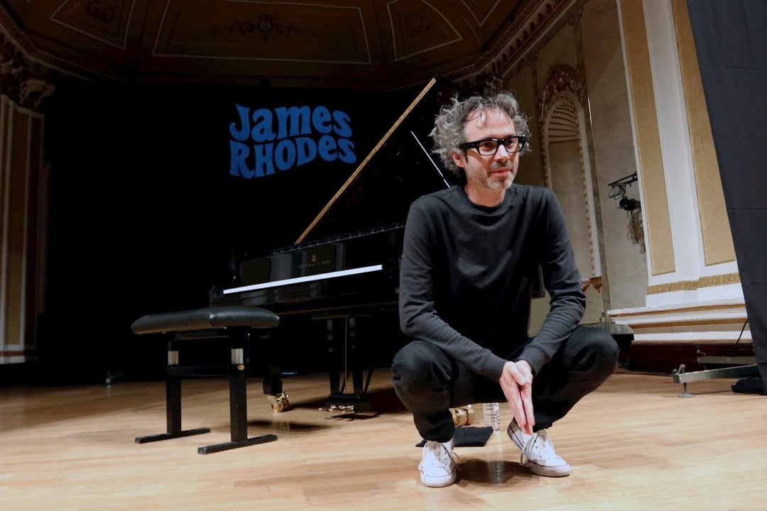 El pianista James Rhodes. Archivo