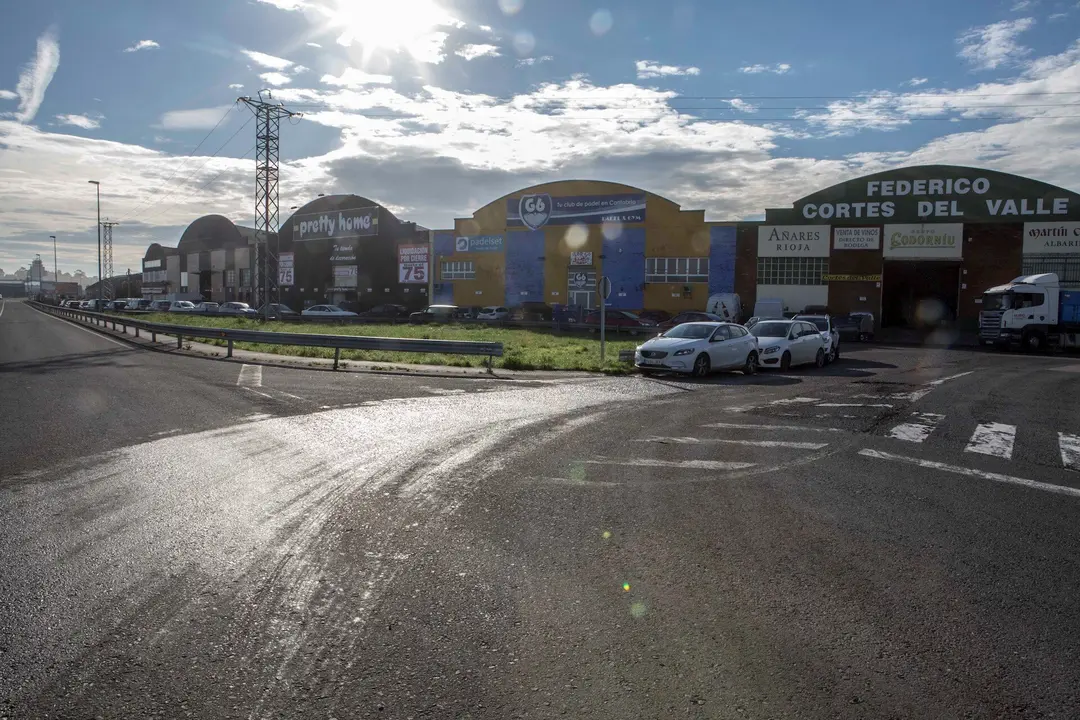 Pol&iacute;gono industrial en Cantabria. Archivo.