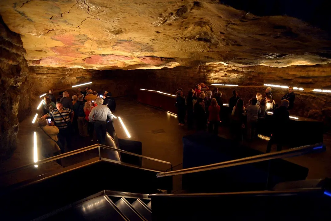 Imagen de la 'Neocueva' del Museo de Altamira