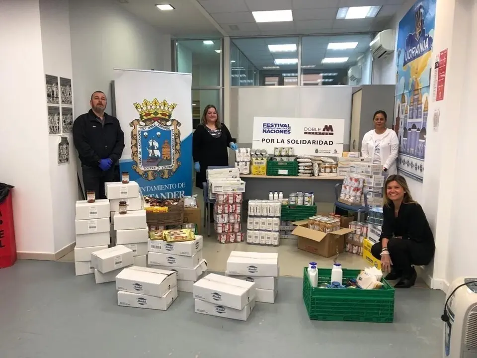 Donaci&oacute;n de alimentos