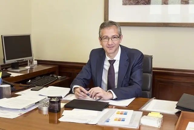 El gobernador del Banco de Espa&ntilde;a, Pablo Hern&aacute;ndez de Cos.