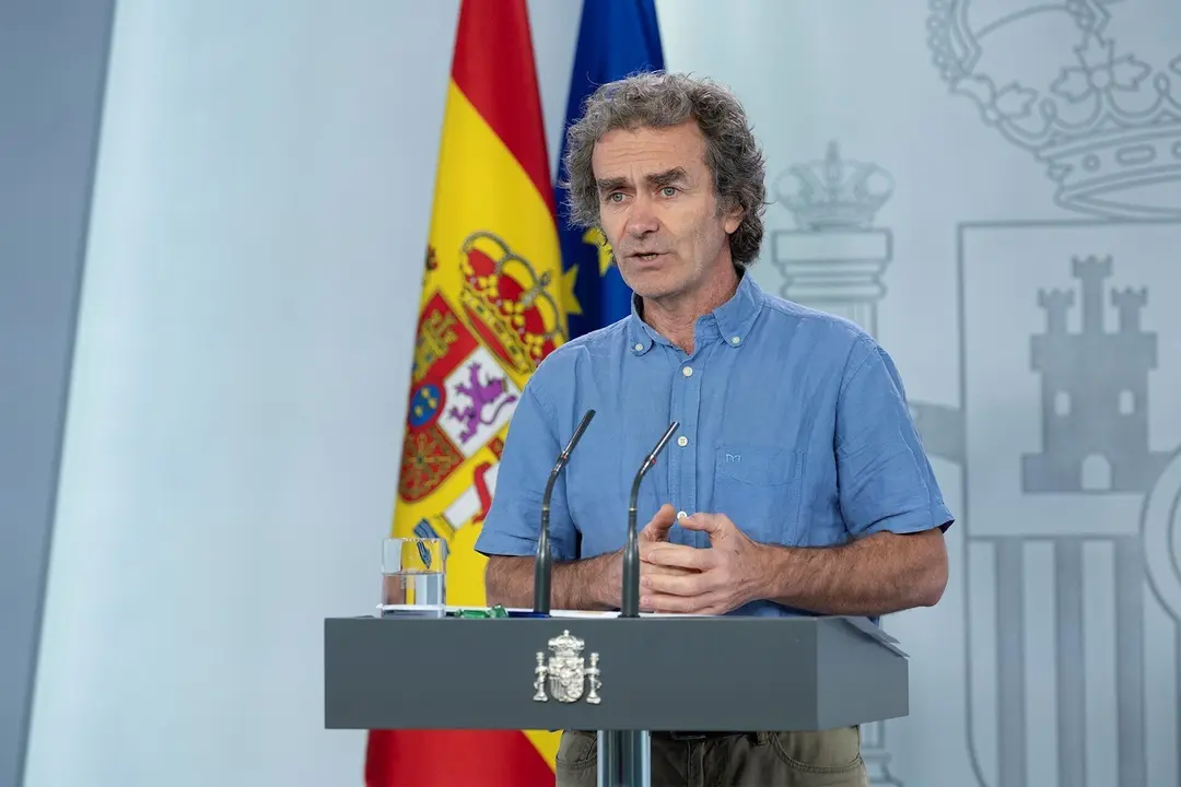 El director del Centro de Coordinaci&oacute;n de Alertas y Emergencias Sanitarias, (CCAES), Fernando Sim&oacute;n