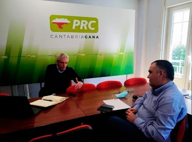 Reunión senador PRC y portavoz en Ayutamiento de Santander