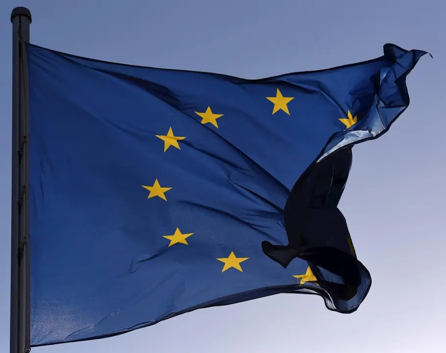 Bandera de la Uni&oacute;n Europea