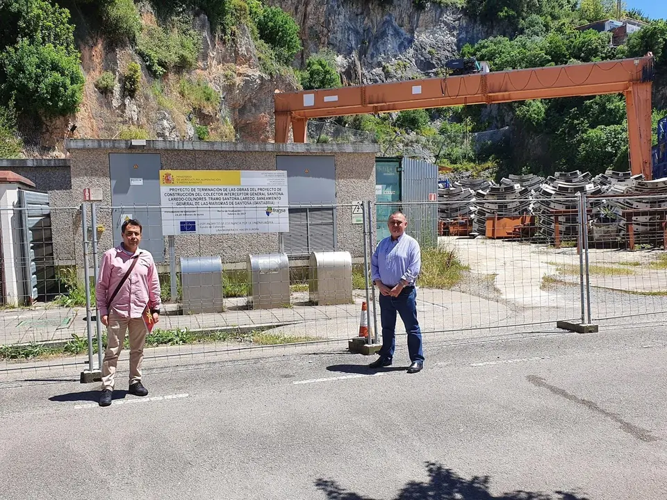 De izquierda a derecha, Fernando Palacio y Jos&eacute; Miguel Fern&aacute;ndez Viadero