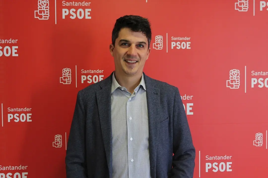 El portavoz del PSOE de Santander, Daniel Fern&aacute;ndez