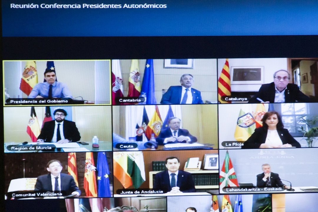 Revilla en la conferencia de presidentes de CCAA con Sánchez