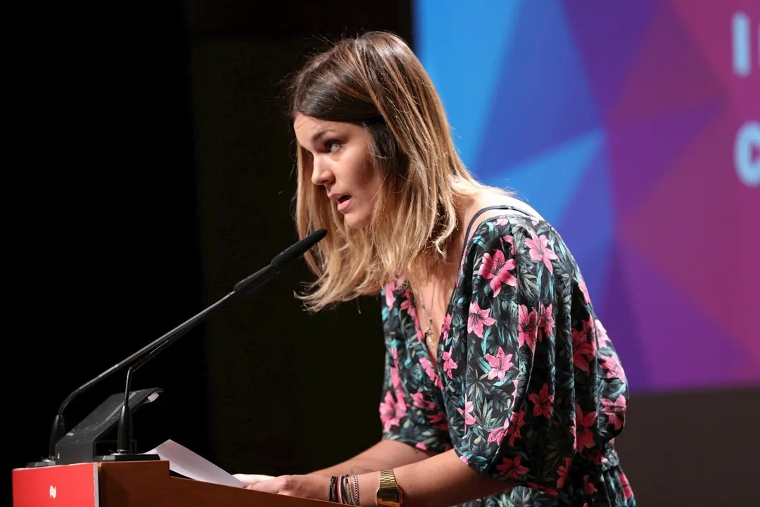 La poetisa Elvira Sastre