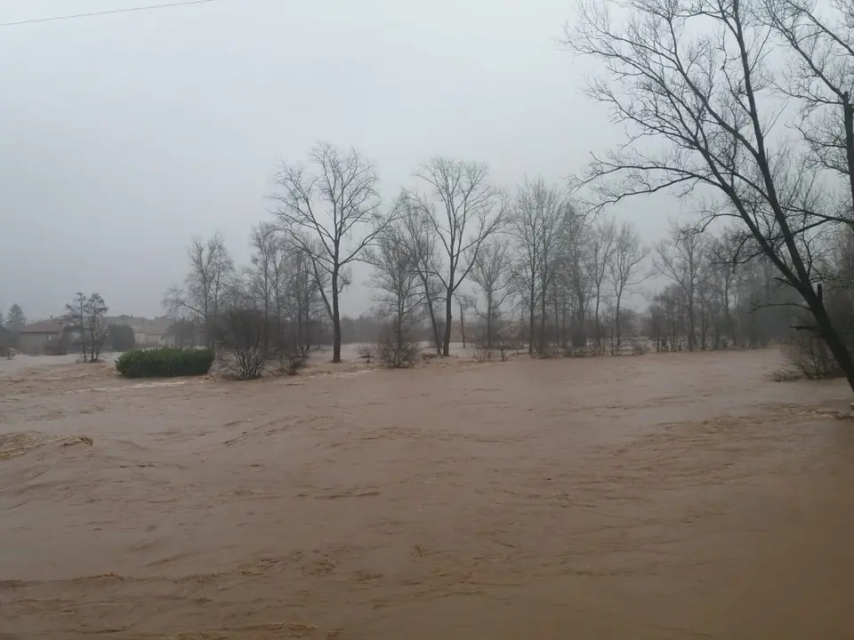 Inundaciones en Cantabria en enero de 2019