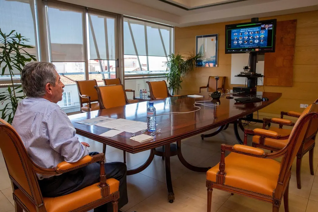 El presidente de Cantabria, Miguel &Aacute;ngel Revilla participa en el congreso online 'Volver al mundo rural'