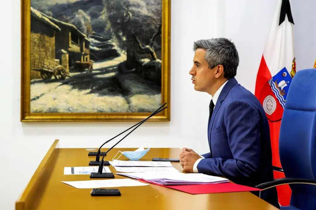 El vicepresidennte de Cantabria y consejero de Universidades, Igualdad, Cultura y Deporte, Pablo Zuloaga