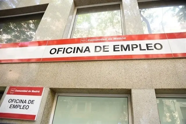 Imagen de archivo de una oficina de empleo.