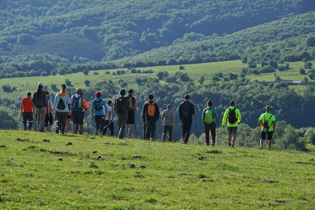 Participantes en la b&uacute;squeda del joven desaparecido en Campoo