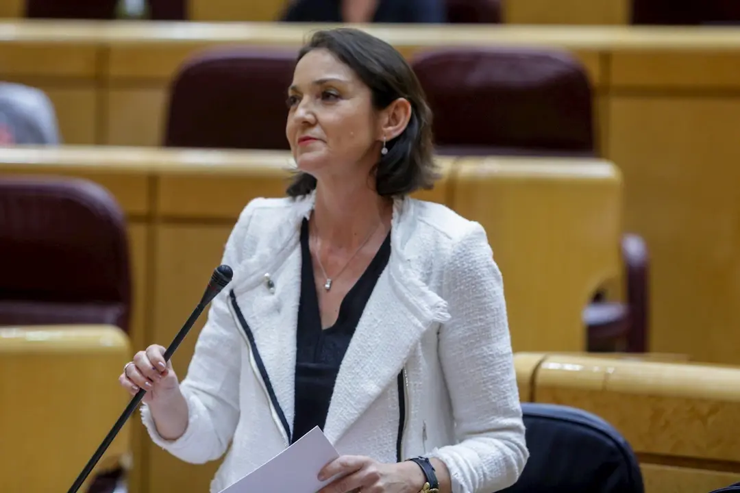 La Ministra de Industria, Comercio y Turismo, Reyes Maroto.