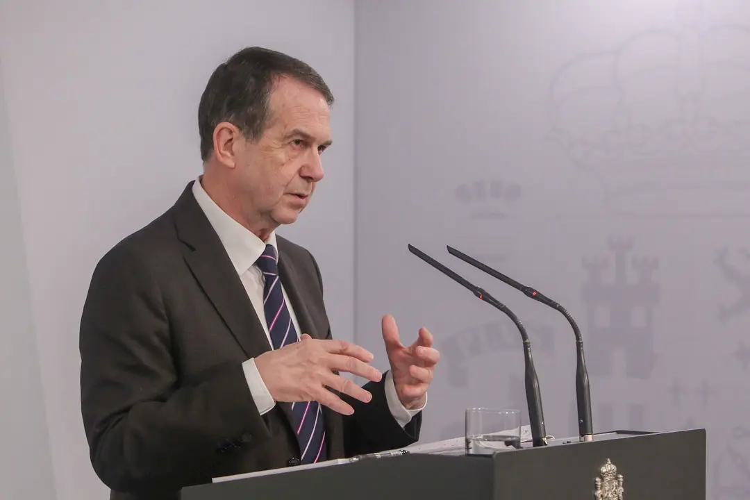 Rueda de prensa del presidente de la Federaci&oacute;n Espa&ntilde;ola de Municipios y Provincias (FEMP), Abel Caballero , tras reunirse con el presidente del Gobierno, Pedro S&aacute;nchez 