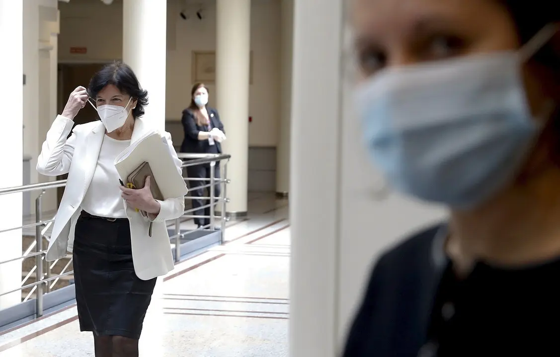 La ministra de Educaci&oacute;n, Isabel Cela&aacute;, el pasado 5 de mayo en el Senado.