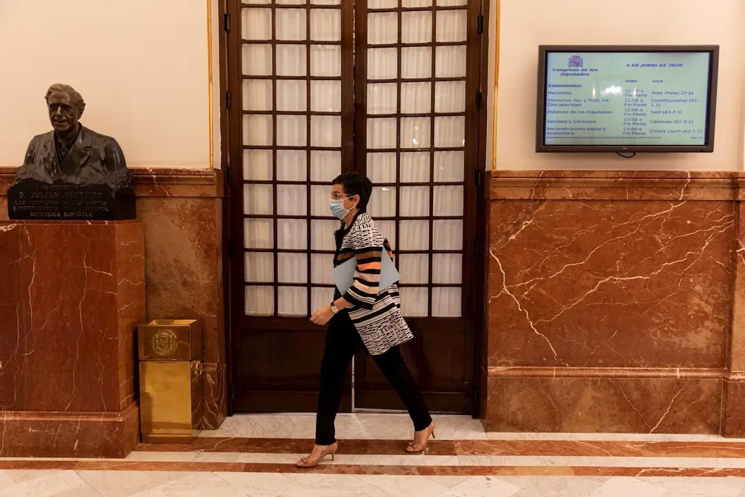 La ministra de Asuntos Exteriores, UE y Cooperaci&oacute;n, Arancha Gonz&aacute;lez-Laya,