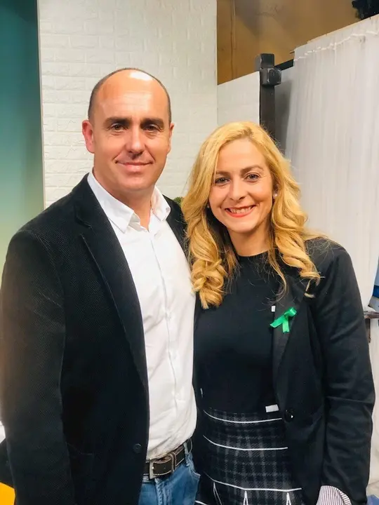 Marta Garc&iacute;a y Julio Ricciardiello (Cs)