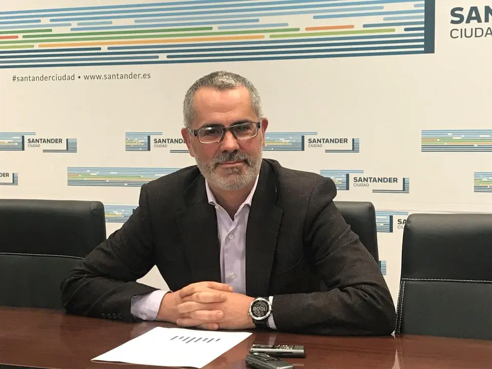 El concejal de Unidas por Santander, Miguel Saro