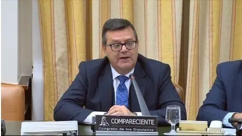 El director general de la ONCE Jos&eacute; Luis Mart&iacute;nez Donoso en el Congreso